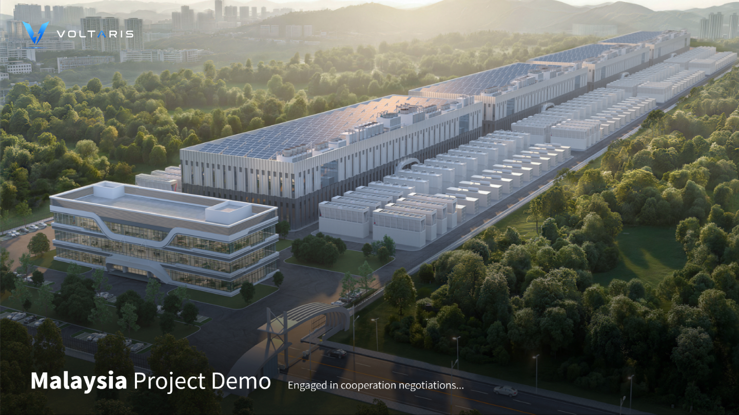 Malaysia renewable energy project rendering